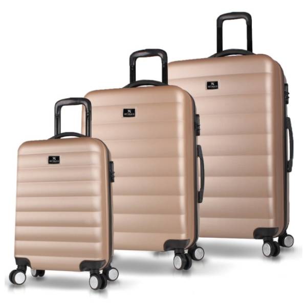 MYVALICE set kofera Zoozie Bags braon 3kom 6414