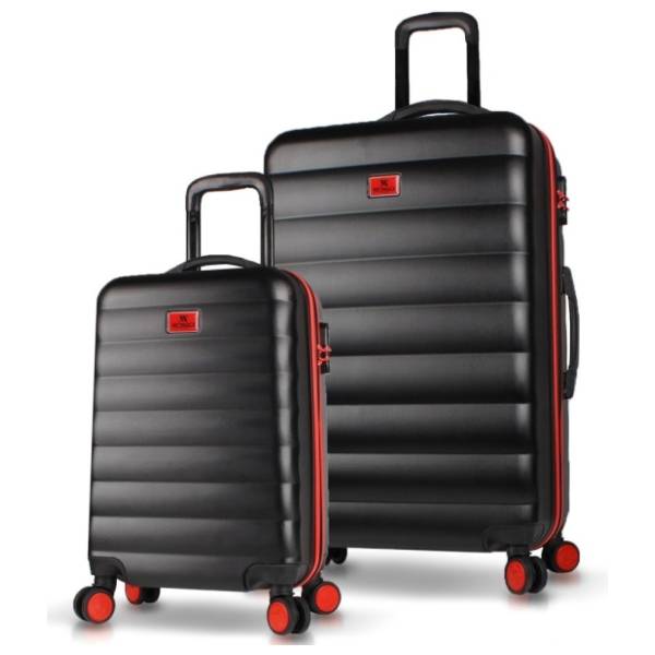 MYVALICE set kofera Zoozie Bags crni 2kom 6537