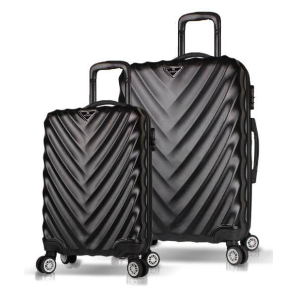 MYVALICE set kofera Zoozie Bags crni 2kom 6708