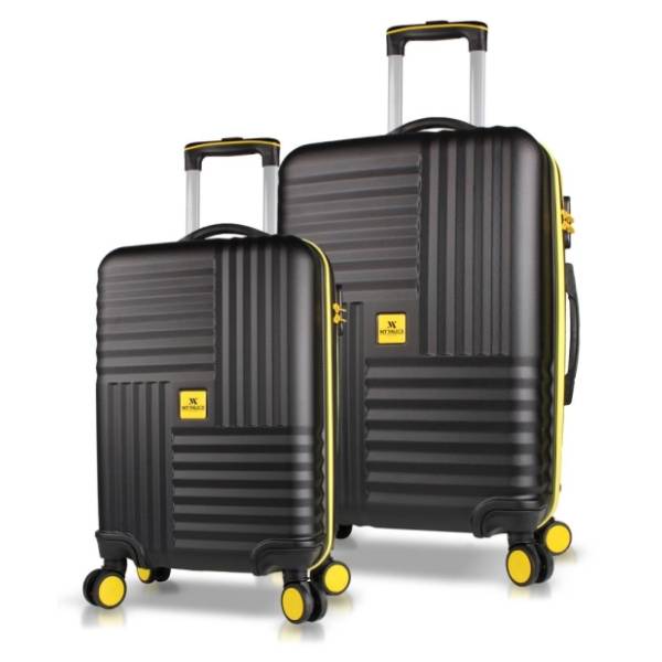 MYVALICE set kofera Zoozie Bags crni 2kom 8180
