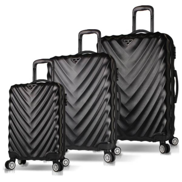 MYVALICE set kofera Zoozie Bags crni 3kom 6623