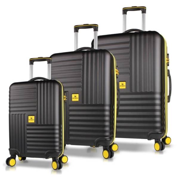 MYVALICE set kofera Zoozie Bags crni 3kom 8081