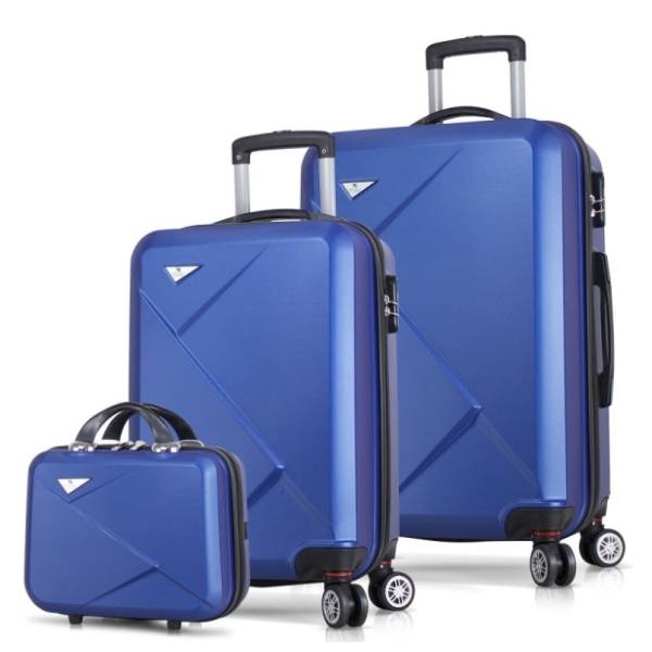 MYVALICE set kofera Zoozie Bags Diamond plavi 3kom 1451