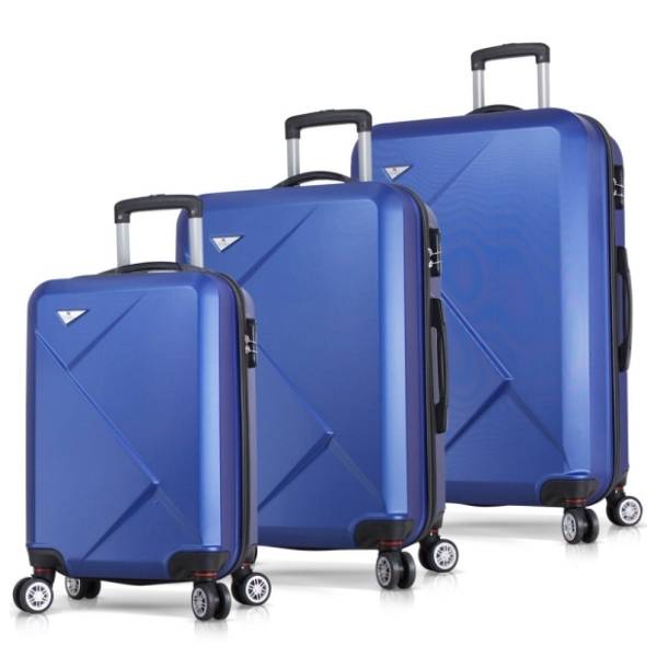 MYVALICE set kofera Zoozie Bags Diamond plavi 3kom 6752