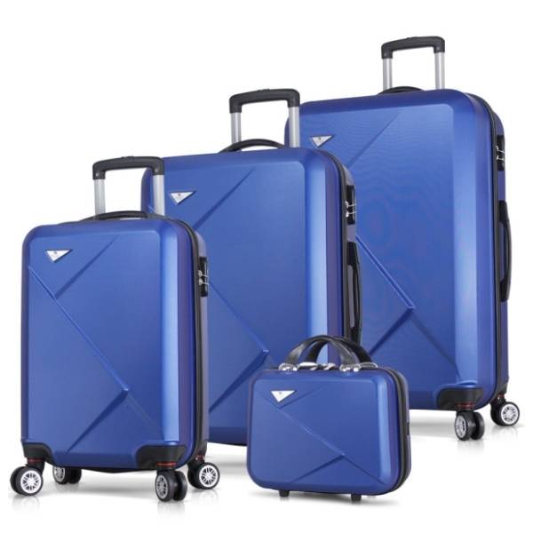 MYVALICE set kofera Zoozie Bags Diamond plavi 4kom 1338