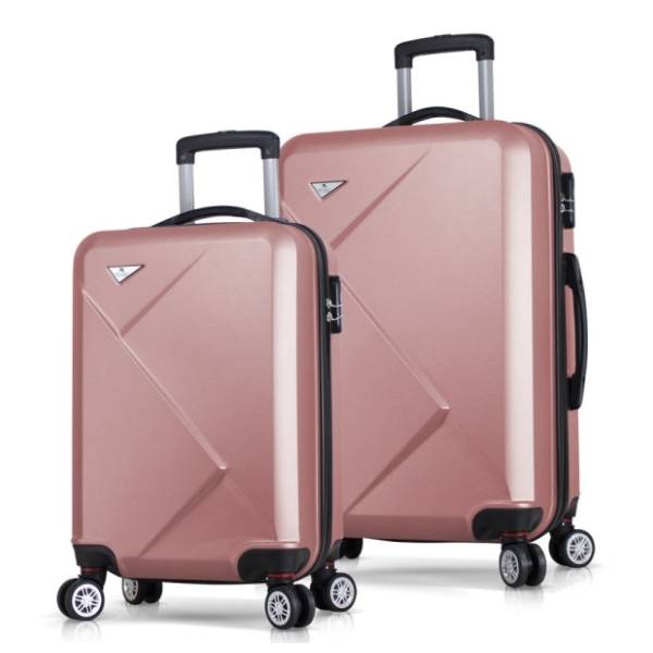MYVALICE set kofera Zoozie Bags Diamond roze 2kom 6851