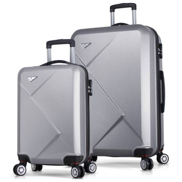 MYVALICE set kofera Zoozie Bags Diamond sivi 2kom 4902