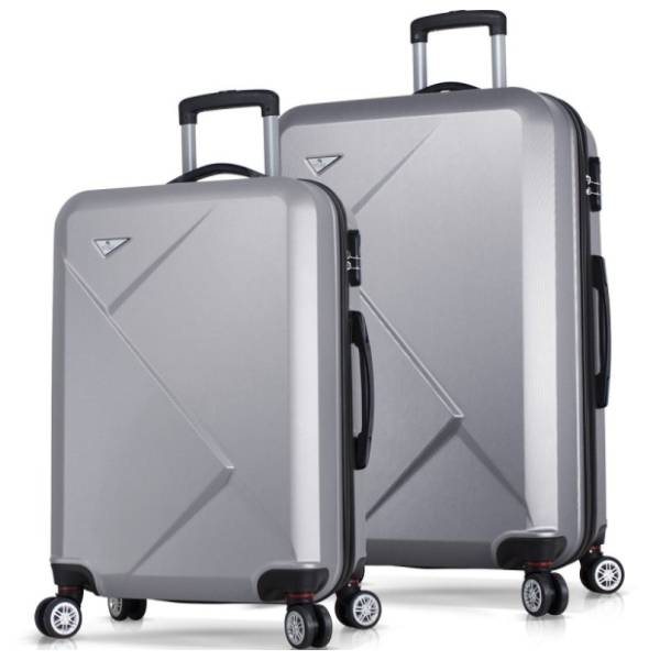 MYVALICE set kofera Zoozie Bags Diamond sivi 2kom 4919
