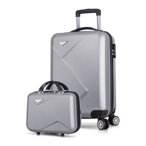 MYVALICE set kofera Zoozie Bags Diamond sivi 2kom 4971