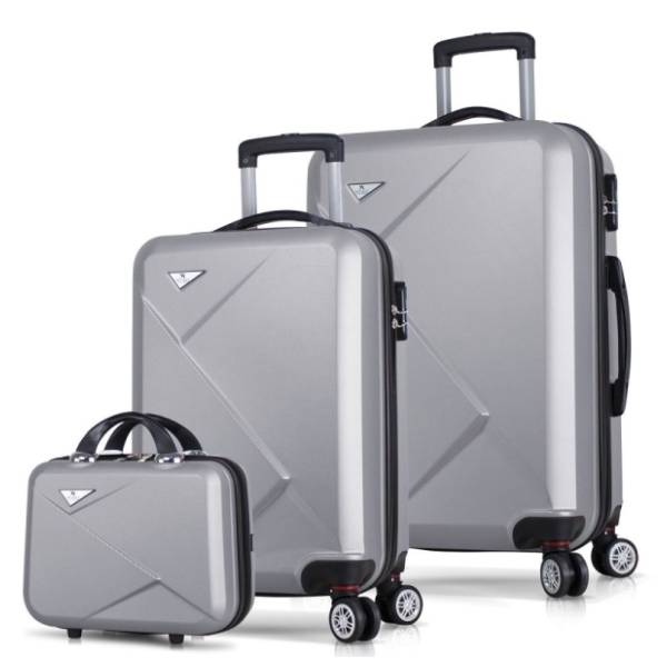 MYVALICE set kofera Zoozie Bags Diamond sivi 3kom 4995