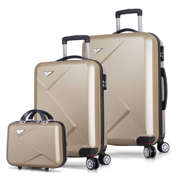 MYVALICE set kofera Zoozie Bags Diamond zlatna 3kom 8350