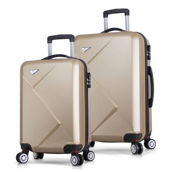 MYVALICE set kofera Zoozie Bags Diamond zlatni 2kom 6868