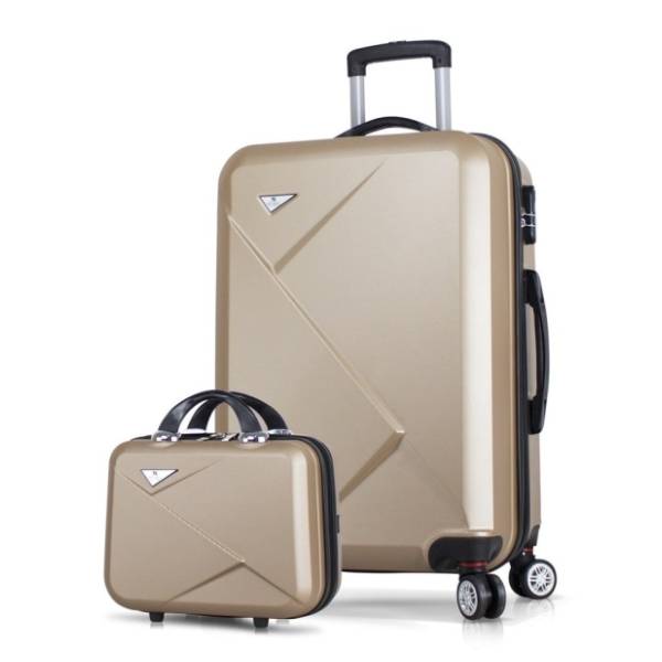 MYVALICE set kofera Zoozie Bags Diamond zlatni 2kom 8312