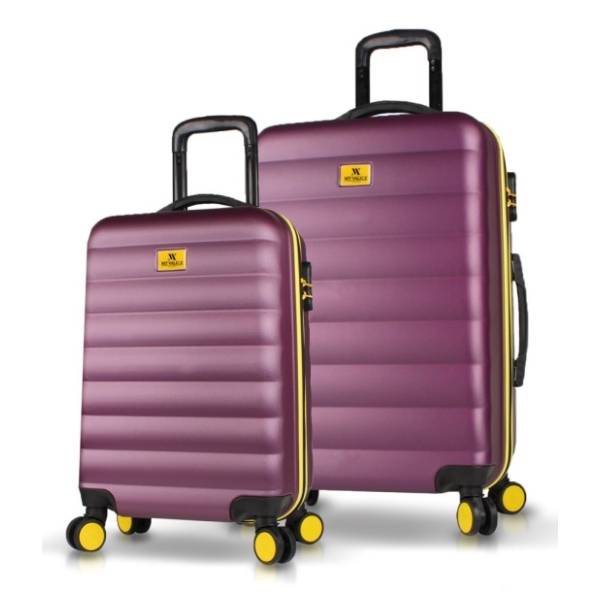 MYVALICE set kofera Zoozie Bags ljubičasta 2kom 6513
