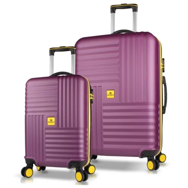 MYVALICE set kofera Zoozie Bags ljubičasta 2kom 8333
