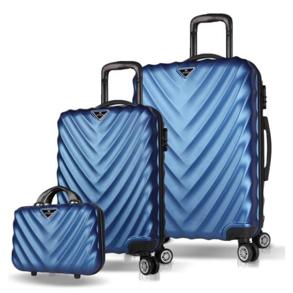 MYVALICE set kofera Zoozie Bags plavi 3kom 7538