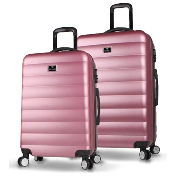 MYVALICE set kofera Zoozie Bags roze 2kom 6636