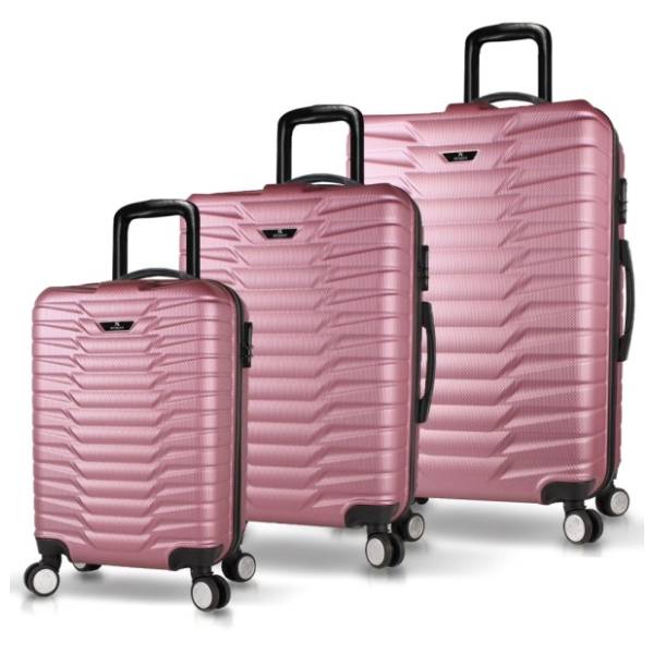MYVALICE set kofera Zoozie Bags roze 3kom 5585