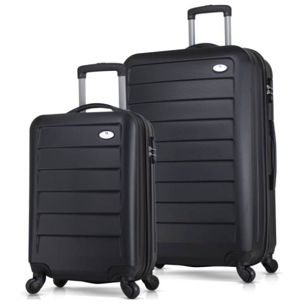 MYVALICE set kofera Zoozie Bags Ruby crni 2kom 8091