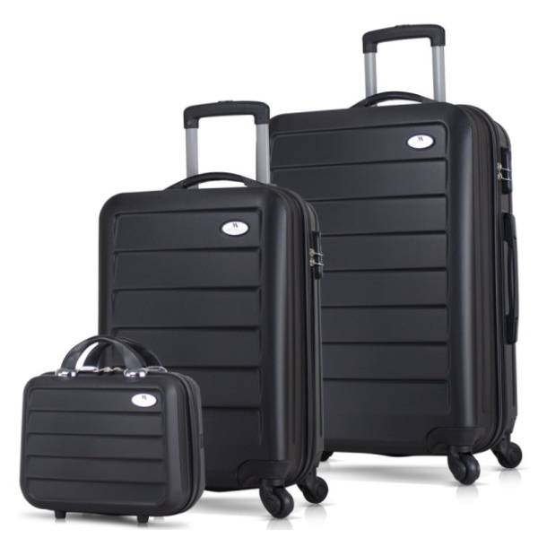 MYVALICE set kofera Zoozie Bags Ruby crni 3kom 1680