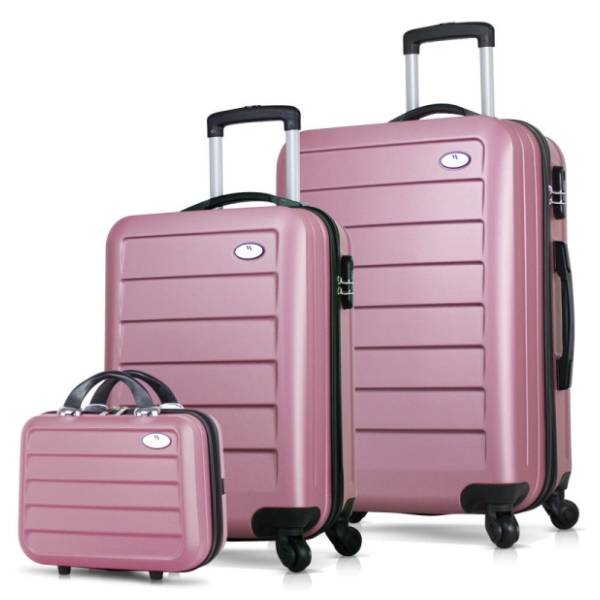 MYVALICE set kofera Zoozie Bags Ruby roze 3kom 8565