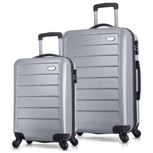 MYVALICE set kofera Zoozie Bags Ruby sivi 2kom 4780