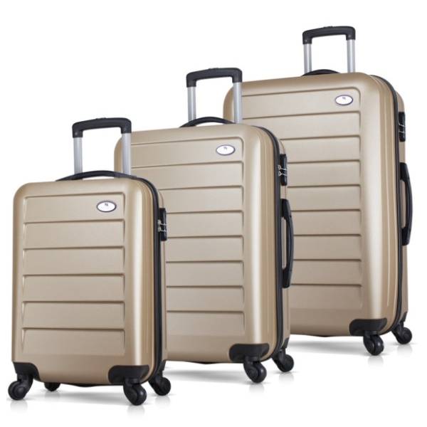 MYVALICE set kofera Zoozie Bags Ruby zlatni 3kom 6301