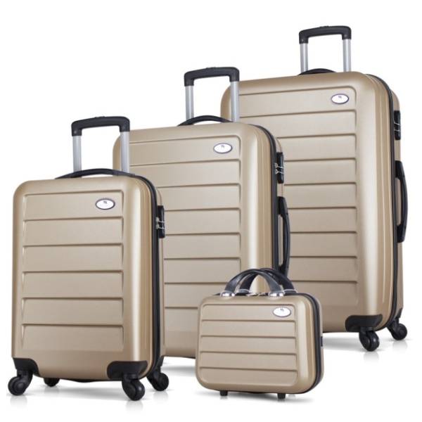 MYVALICE set kofera Zoozie Bags Ruby zlatni 4kom 8435