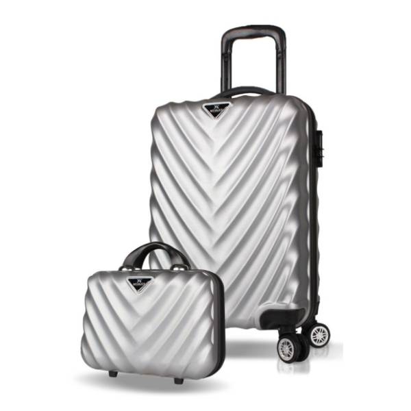 MYVALICE set kofera Zoozie Bags sivi 2kom 7354