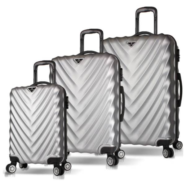 MYVALICE set kofera Zoozie Bags sivi 3kom 6630