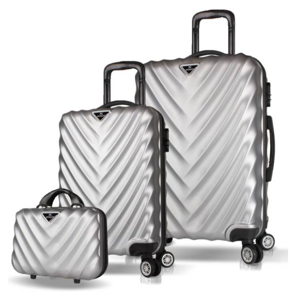 MYVALICE set kofera Zoozie Bags sivi 3kom 7514