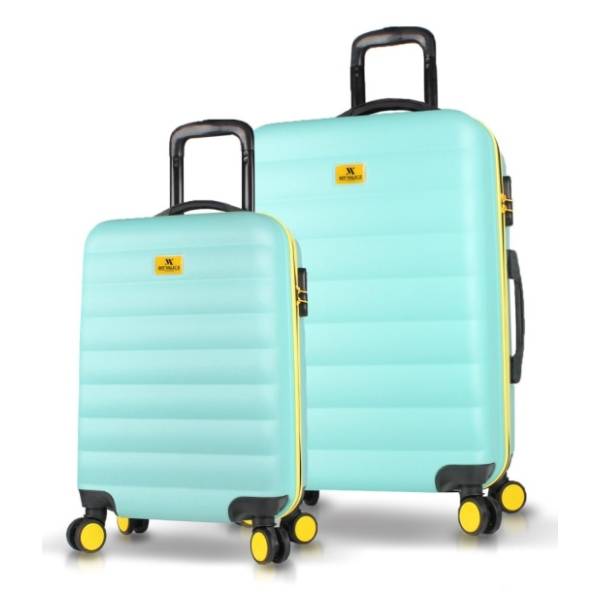 MYVALICE set kofera Zoozie Bags tirkizna 2kom 6506
