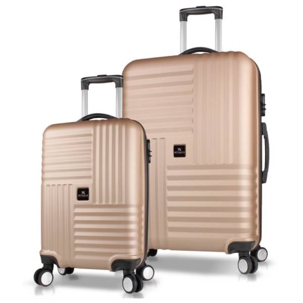 MYVALICE set kofera Zoozie Bags zlatna 2kom 8302