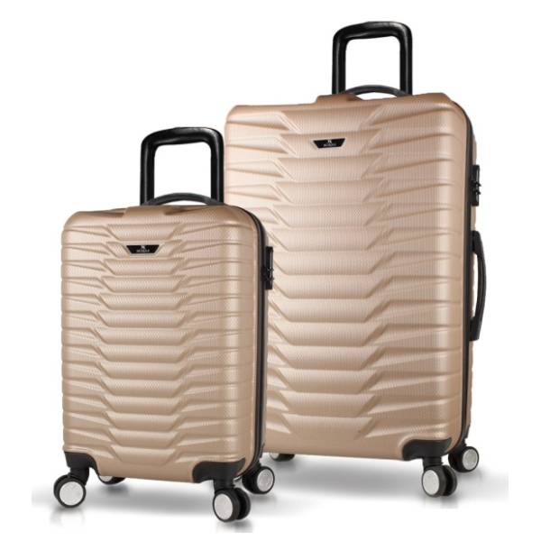 MYVALICE set kofera Zoozie Bags zlatni 2kom 5714