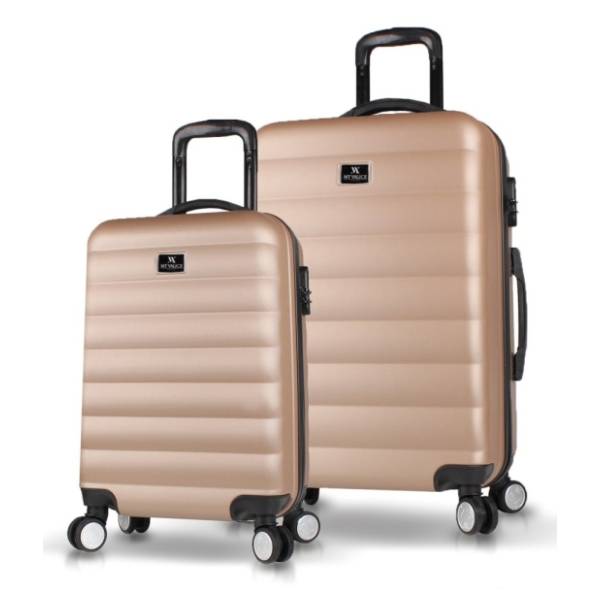 MYVALICE set kofera Zoozie Bags zlatni 2kom 6483