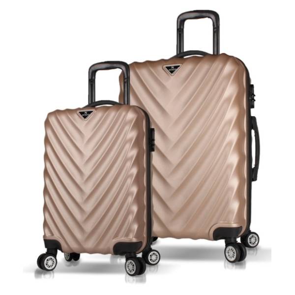 MYVALICE set kofera Zoozie Bags zlatni 2kom 6678