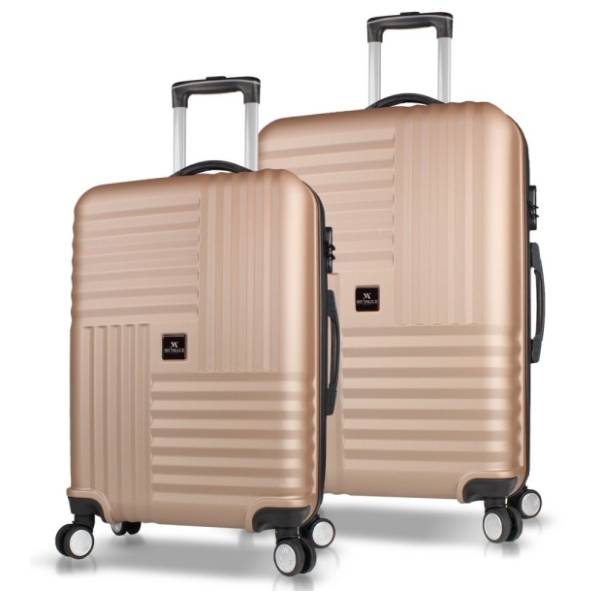 MYVALICE set kofera Zoozie Bags zlatni 2kom 8401