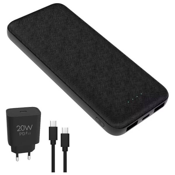 PLATINET PMPB10SETB 10000mAh crni power bank