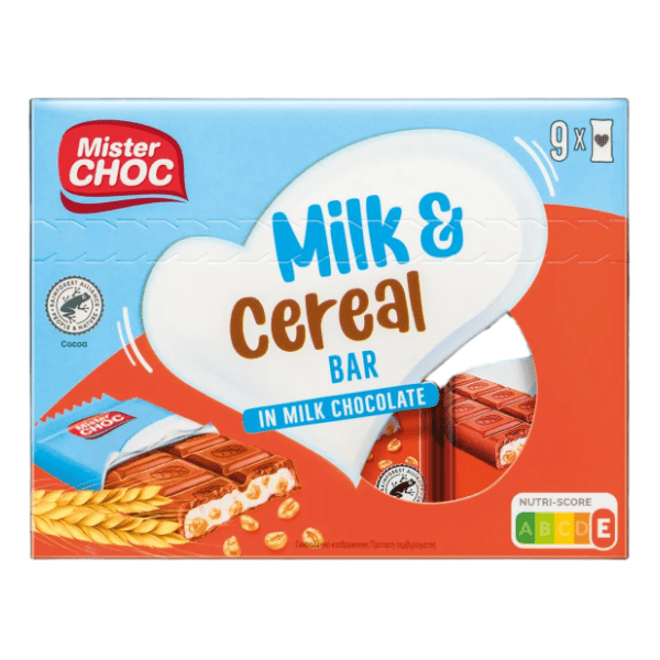 Čokoladni bar MISTER CHOC sa žitaricama 9x23g