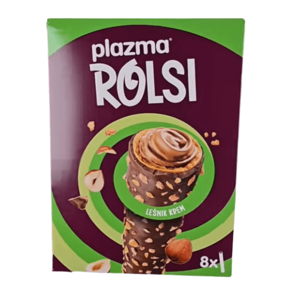 Vafl PLAZMA Rolsi lešnik 130g