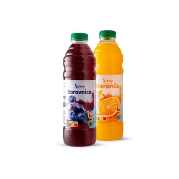 Voćni sirup SOLEVITA borovnica 1l