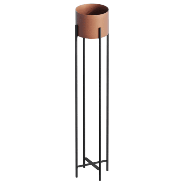 Saksija WALLXPERT Decorative pot 23x108cm bakarna
