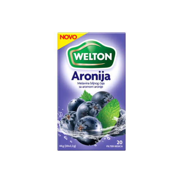 WELTON čaj aronija 44g