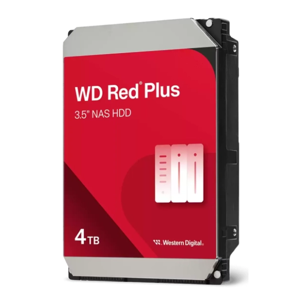 WESTERN DIGITAL hard disk 4TB (128MB) WD40EFZZ Red Plus