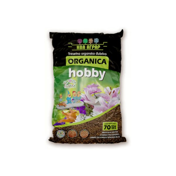 AGROMARKET Organica hobby substrat zemlja za cveće 70l