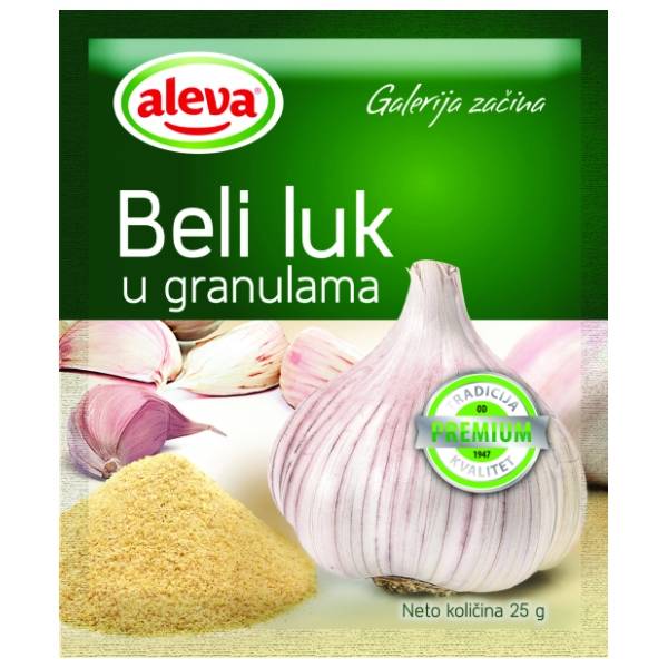 ALEVA Beli luk u granulama 25g