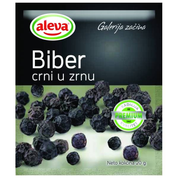 ALEVA biber crni u zrnu 20g