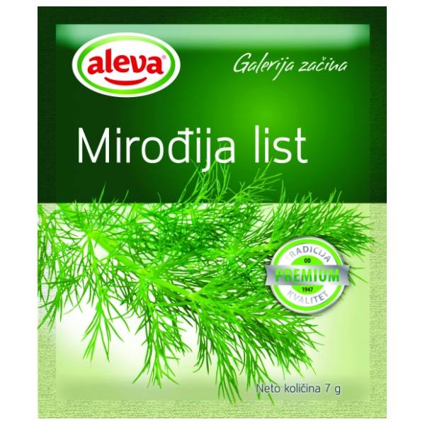 ALEVA mirođija list 7g