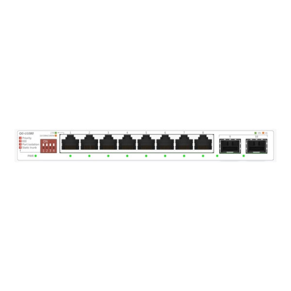 ASUS QG-U1080 8-port switch