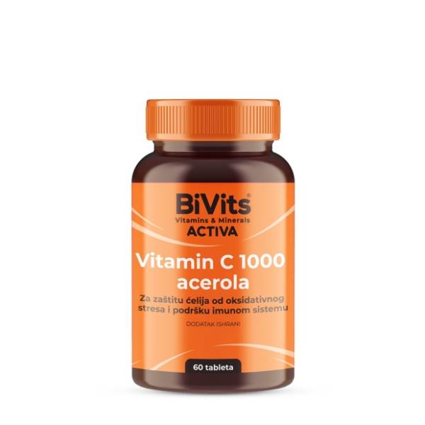 BIVITS vitamin C 1000 acerola 60kom